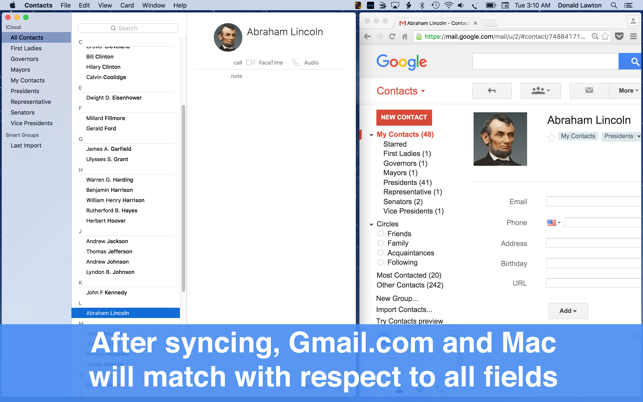 Google app sync for mac